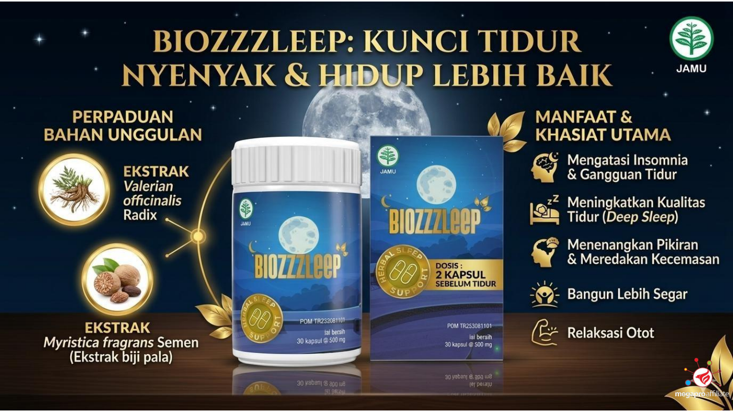 Biozzzleep Solusi Insomnia