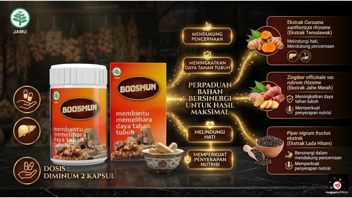 Bossmun Herbal Imunitas & Liver