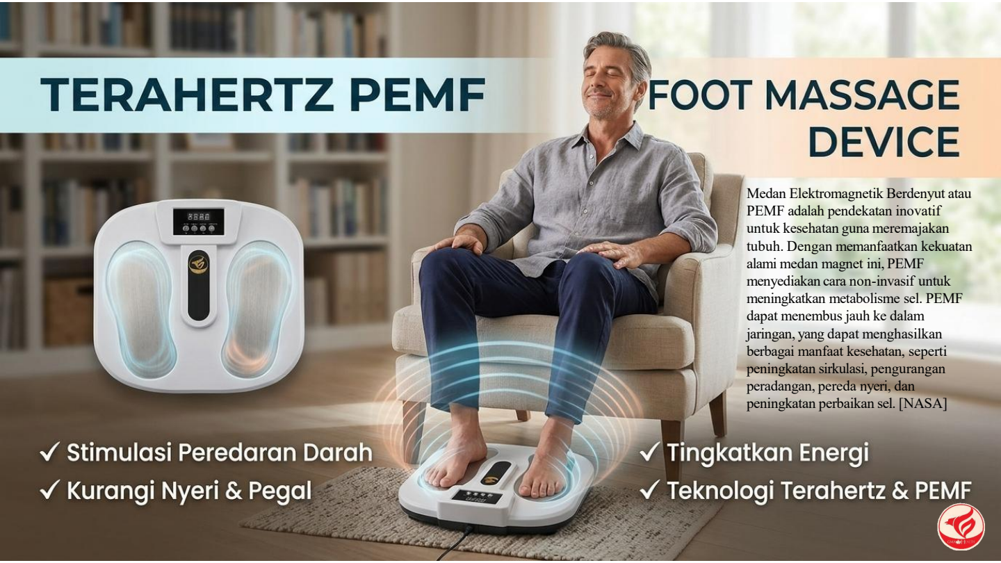 Terahertz PEMF Massage Device