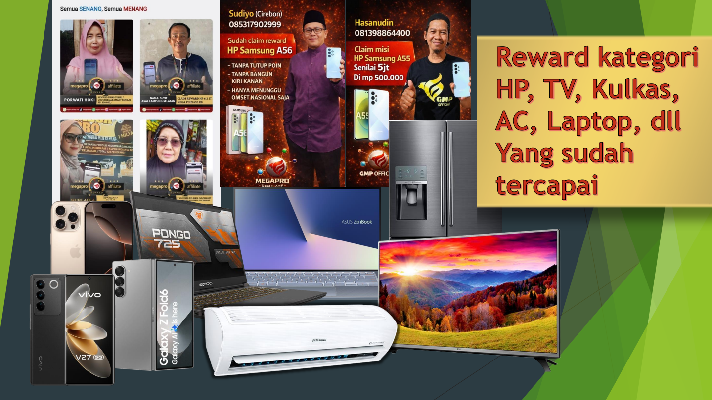 Penerima HP Samsung & Laptop